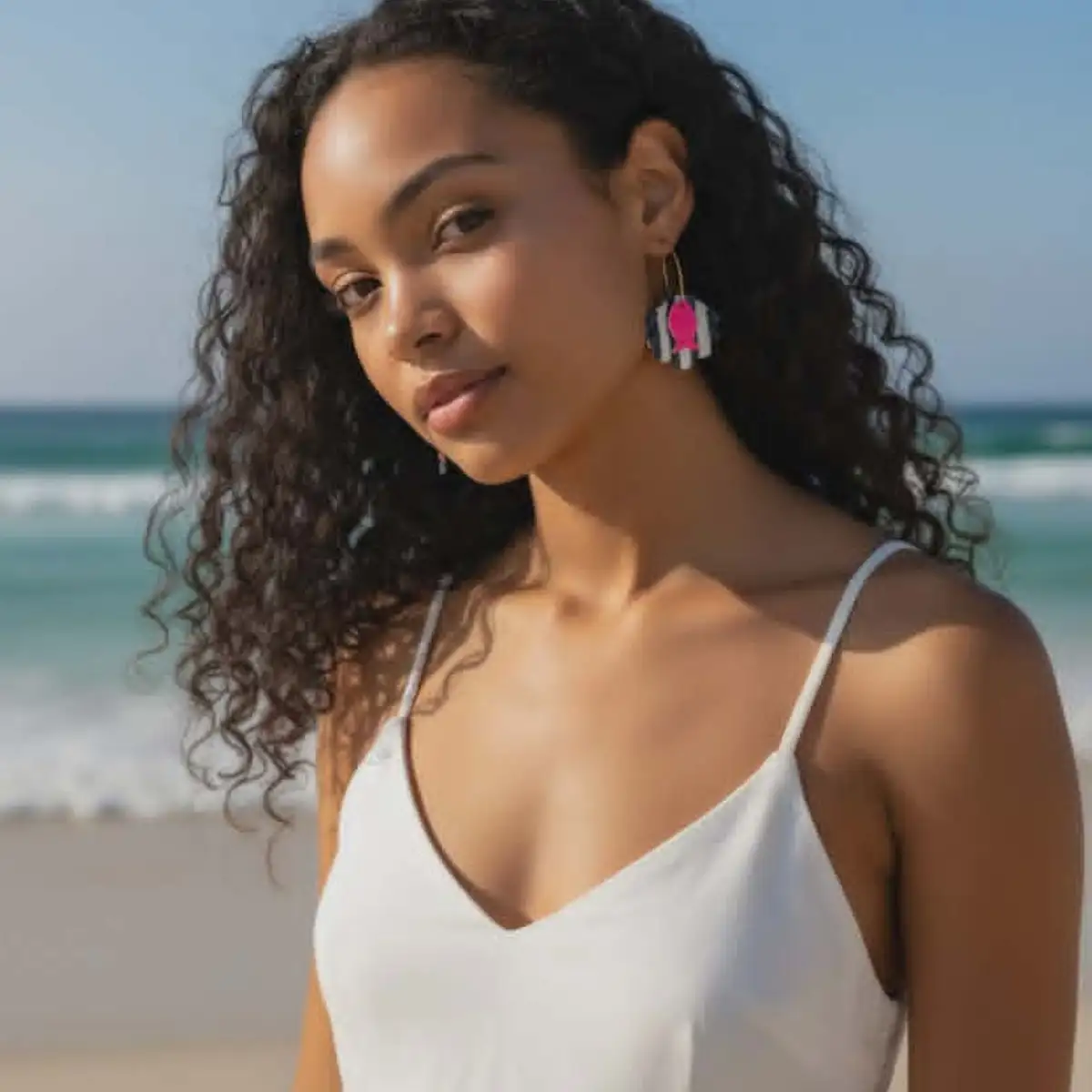 Boucles d'oreilles coquillage