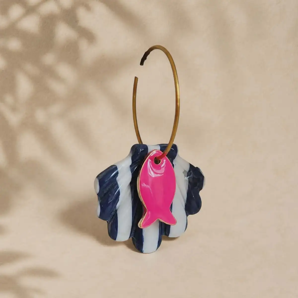 Boucles d'oreilles coquillage