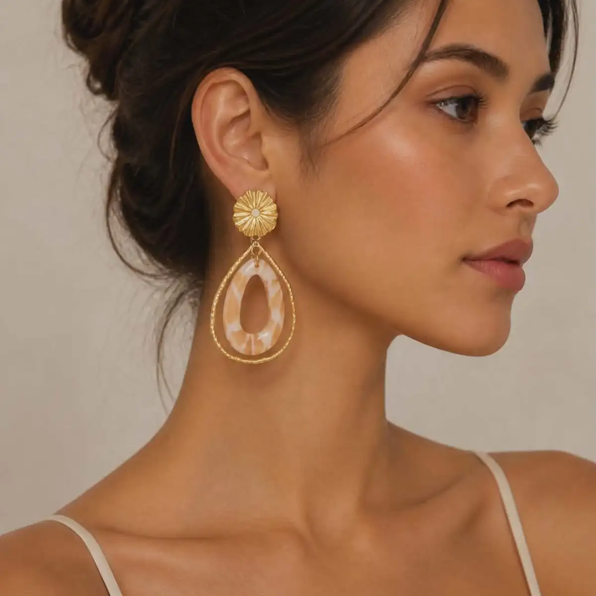 Boucles d'oreilles élégante
