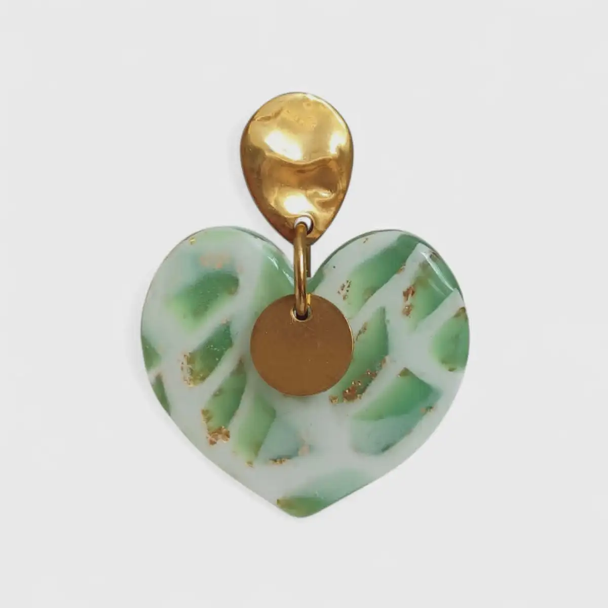 Boucles d'oreilles coeur