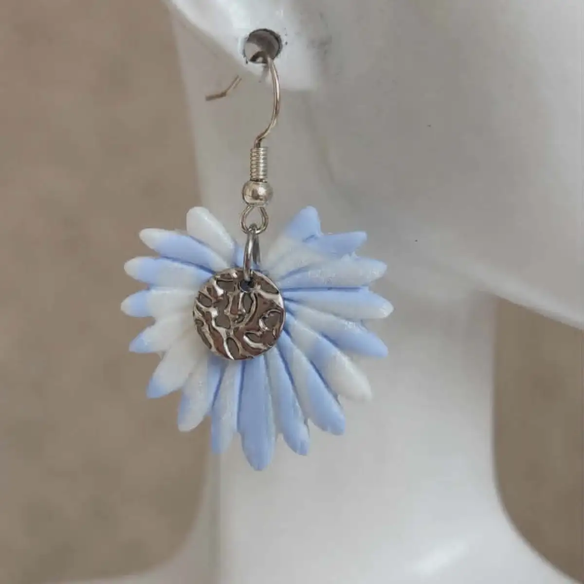 Boucles d'oreilles éventail