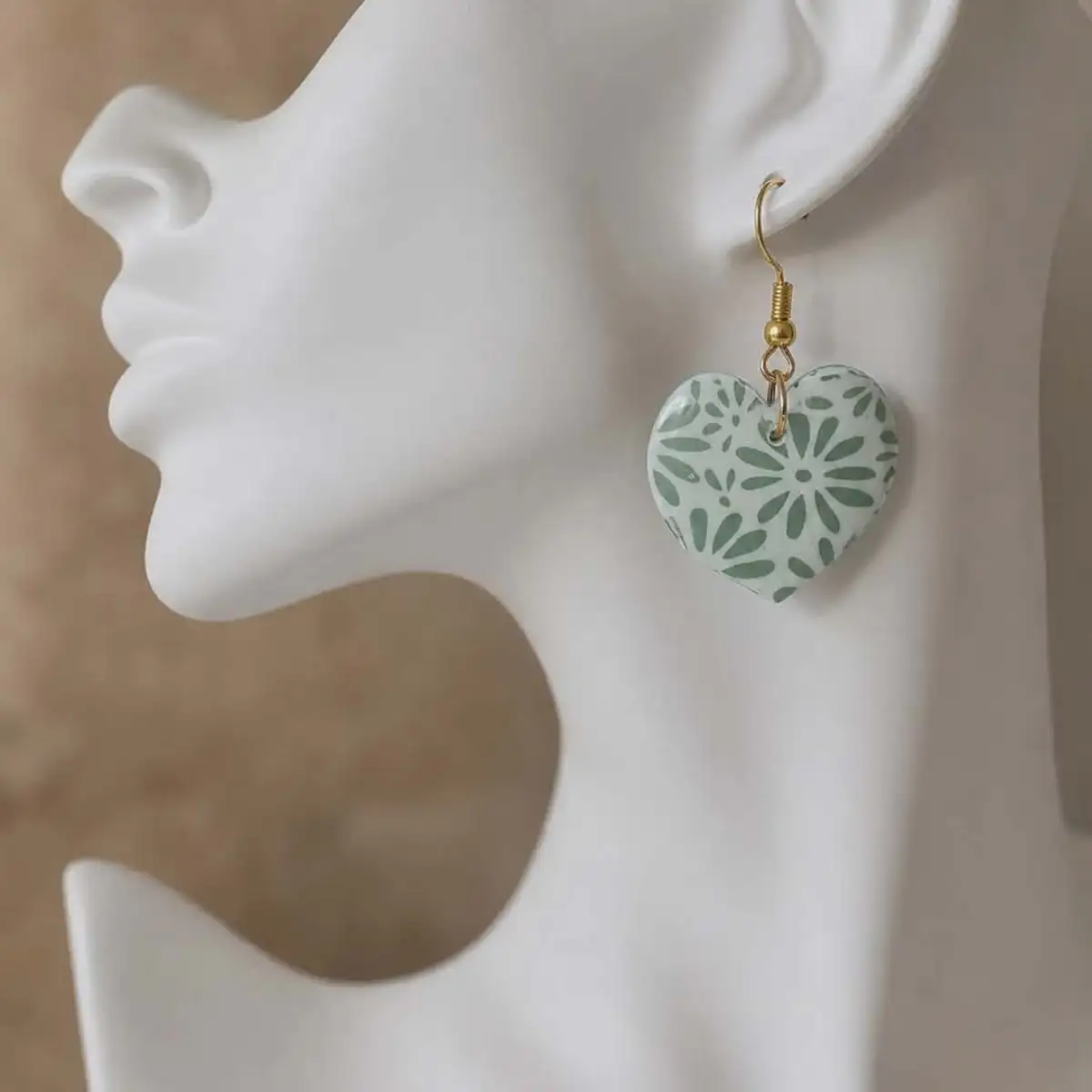 Boucles d'oreilles coeur