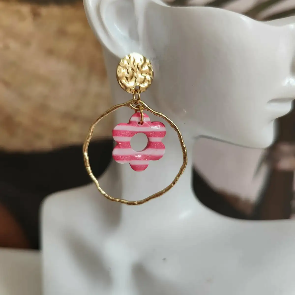 Boucles d'oreilles fleurettes