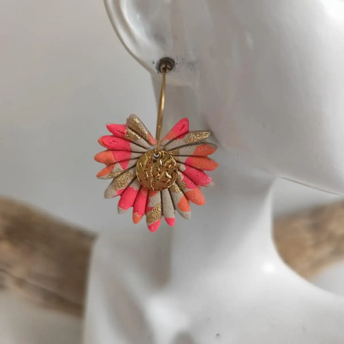 Boucles d'oreilles étoile