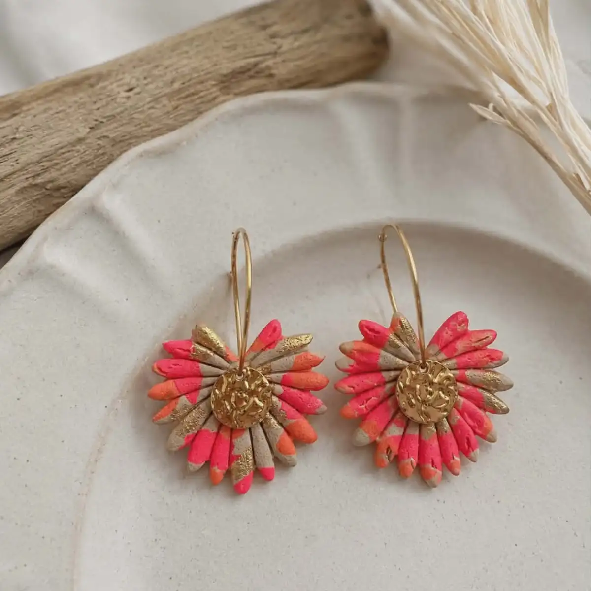 Boucles d'oreilles étoile