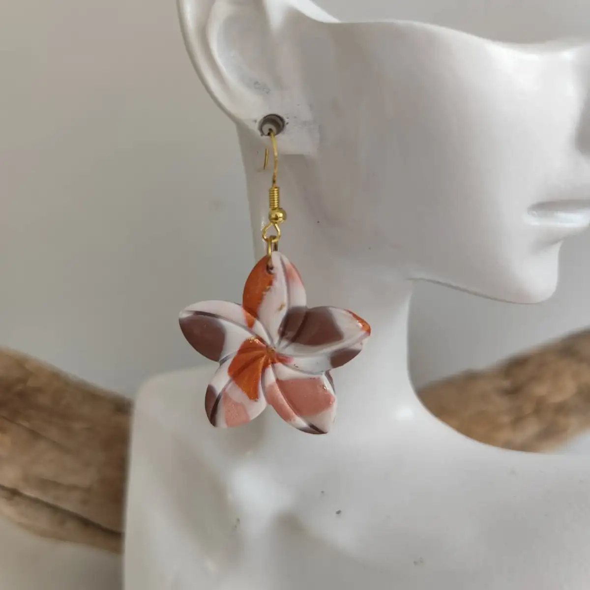Boucles d'oreilles couleurs d'automne