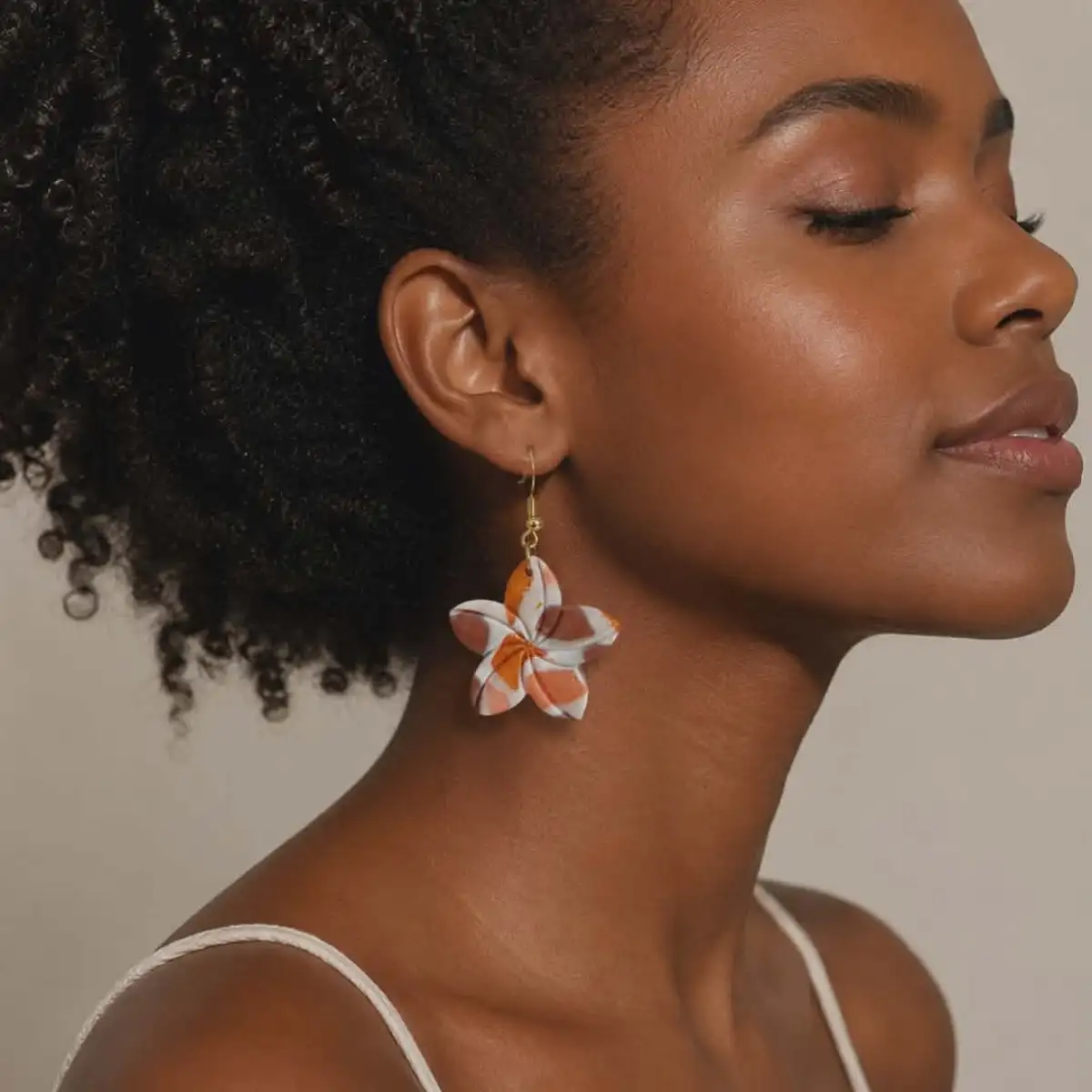 Boucles d'oreilles couleurs d'automne