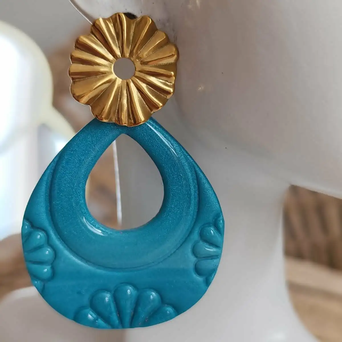 Boucles d'oreilles goutte