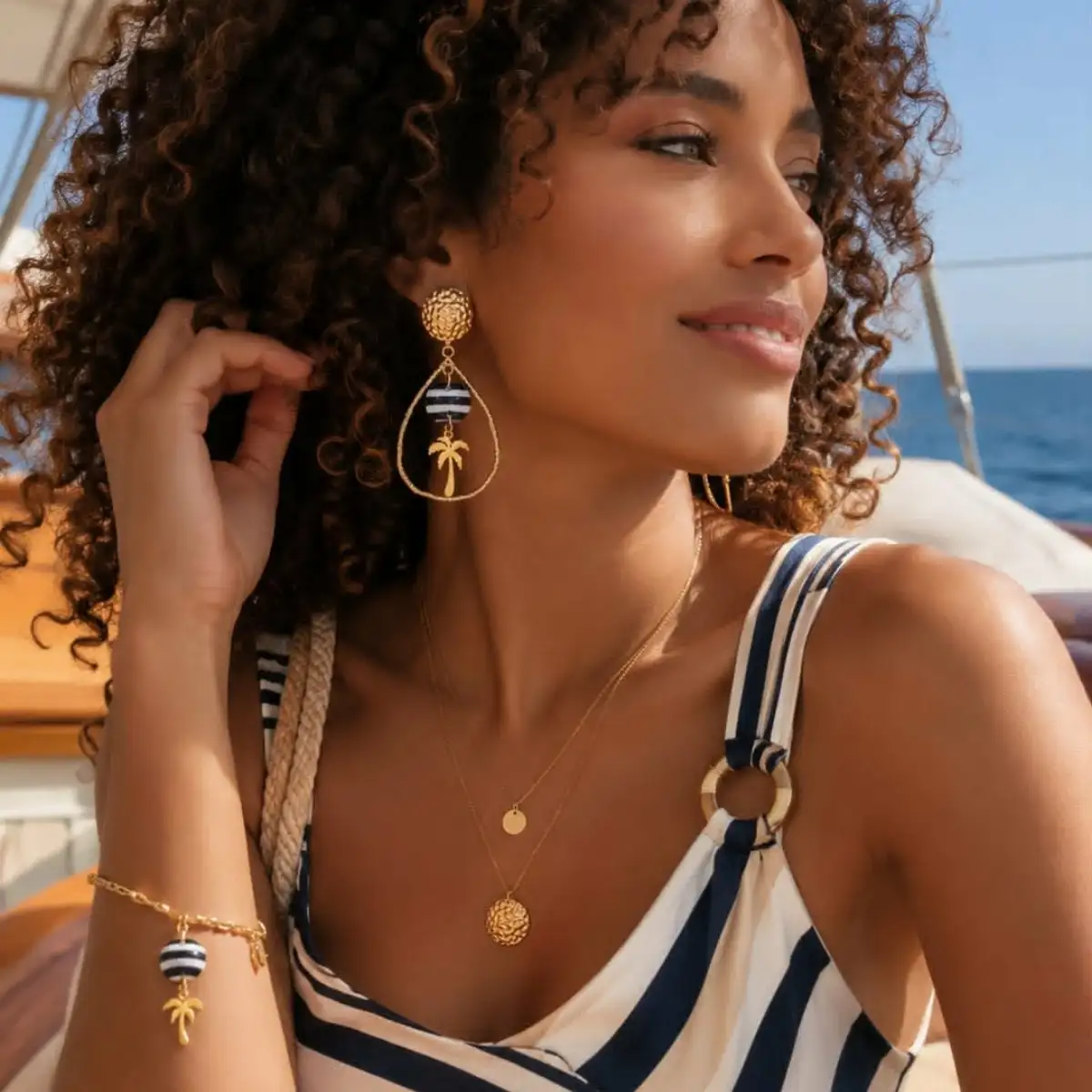 Boucles d'oreilles goutte